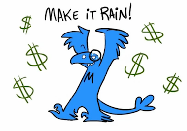 Make it rain!